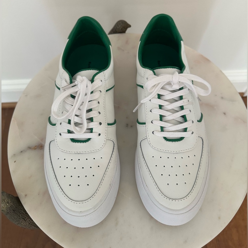 Reformation Harlow Leather Sneaker NWOT - Picture 7 of 9
